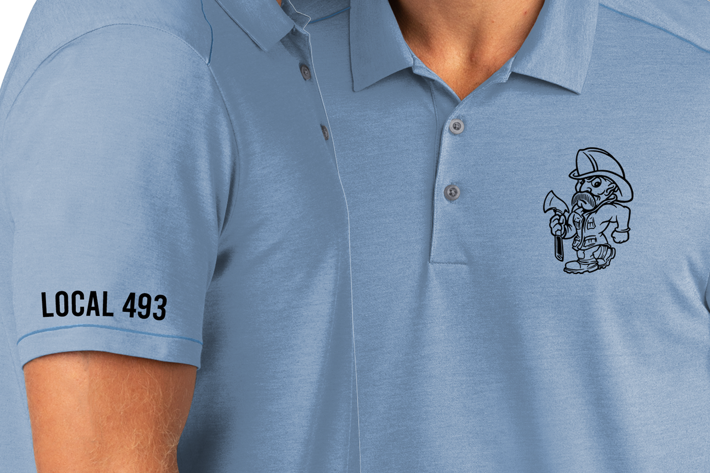 Marching Firefighter Polo