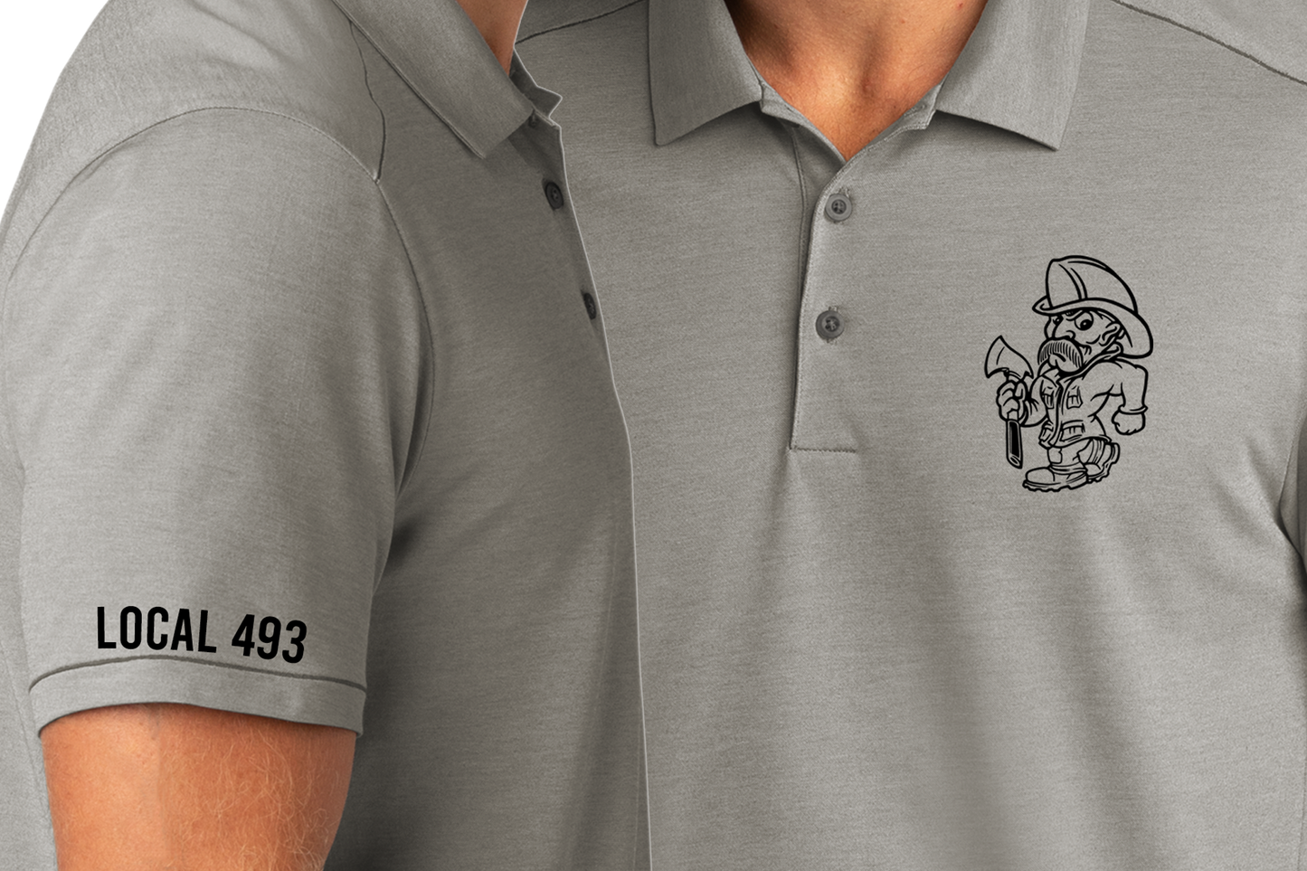 Marching Firefighter Polo